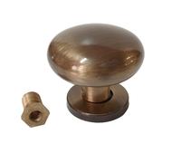 POMOLO POMO POMELLO PER PORTA PORTONCINO BRONZO SFUMATO Ø MM. 70