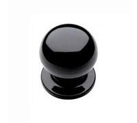 POMOLO PORTA FISSO MINNY mm.70 NERO - GHIDINI