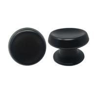 POMOLO X PORTONE 166 SAGUATTI ALLUMINIO NERO D.MM 80 BASE D.MM 70