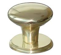 POMOLO X PORTONE CLASSIC COTTALI OTTONE LUCIDO D.MM 70 BASE D.MM 80 PZ 1
