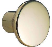 POMOLO ZAMA SFERA PIANA 2401 METALSTYLE OTTONE LUCIDO MM 24X24 PZ 10