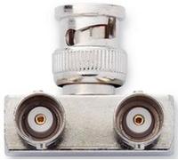 Pomona 6701 - Adattatore ad angolo retto BNC maschio a doppio BNC femmina, 50 Ohm (confezione da 5)