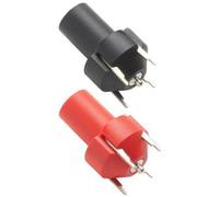 Pomona Electronics 73096-0 Presa di sicurezza Inline 4 mm per PCB Nero