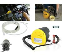 Kit Pompa Aspirazione Estrazione Cambio Olio Gasolio Diesel Elettrica 12V Auto