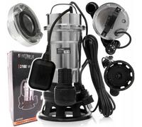 Pompa 3100W Con Trituratore Interruttore a Galleggiante Pompa Acque Reflue