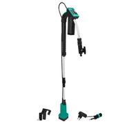 Pompa a batteria 12V per barili da pioggia - 50W | Include batteria e caricabatterie