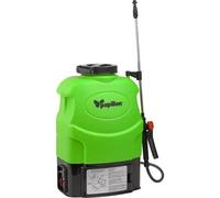 POMPA A BATTERIA 16 LT A SPALLA NEBULIZZATORE VERDE IRRORATRICE PER GIARDINO