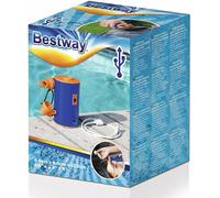 POMPA A BATTERIA GONFIAGGIO SGONFIAGGIO AIRETRAVEL USB BESTWAY 62101