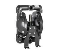 Pompa A Diaframma Pneumatica Ad Alto Flusso Della A Doppia 9m³/h For Il Trattamento Delle Acque Del Petrolio Funzionamento Fluido Portata Costante Affidabile