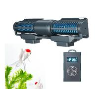 Pompa a flusso incrociato, per acquari, 7 modalità con display LCD, connessione rapida all'app, ideale per acquari d'acqua salata e d'acqua dolce
