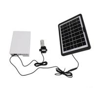 Pompa a fontana ad energia solare, 9 V, 6 W, con design regolabile a cinque ventole e custodia impermeabile per un'efficiente aerazione dello stagno e flusso d'acqua artificiale (9 V, 6 W, 5200 mAH)