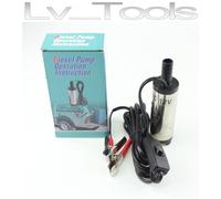 POMPA TRAVASO ø51MM 12V TRAVASO OLIO GASOLIO ACQUA AUTO DIESEL ELETTRICA 806