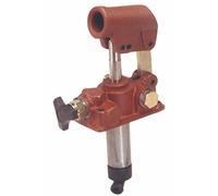 Ama Pompa a Mano Doppio Effetto 25 cc Senza Serbatoio con Deviatore di Flusso e Attacco 3/8" - Maniglia Inclusa, Ideale per Uso Agricolo, Made in Italy