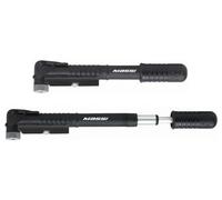 Pompa a mano massi cm 07 telescopica double shot nera