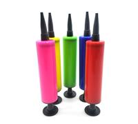 Pompa A Mano Per Palloncini - Gonfiaggio Senza Sforzo Ed Efficienza A Doppia Azione, Gonfiatore Manuale Portatile Da 17x3 Cm, 24 G Leggero + Design Compatto, PP Resistente Di Alta Qualità, Per Feste,