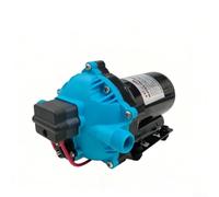Pompa a membrana 12/24V, unità di acqua ad alta pressione autoadescante per nave marina per MOTORHOME Soluzione di trasferimento di acqua dolce per la pulizia (NMDP52-G50-60-24)