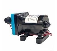 Pompa a membrana 12V/24V DC autoadescante per RV Boat Car Wash, a basso rumore Dry Run pompa dell'acqua con pressostato, Pompa di trasferimento delle acque di mare di grado marino di plastica di