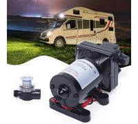 Pompa a membrana 12V Pompa a pressione pompa acqua autoadescante DC per camper da giardino