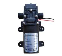 Pompa a membrana ad alta pressione CC 12V 60W 5L/Min Mini pompa elettrica autoadescante for lavaggio acqua Macchina for irrorazione di pesticidi,Prestazioni affidabili(3308YC)