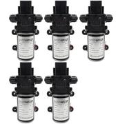Pompa a membrana ad alta pressione DC12V 160PSI 100W 6,5L/Min Mini pompa elettrica autoadescante for lavaggio ad acqua Macchina for irrorazione di pesticidi(5PCS)