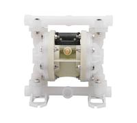 Pompa a membrana ad aria compressa a pneumatica in plastica tecnica adatta for liquidi corrosivi acidi-base e solventi, A prova di perdite