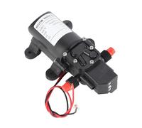 Pompa a membrana DC 12 V, autoadescante, pompa ad alta pressione con interruttore di pressione regolabile per auto, barche, roulotte, camion 5 L/min 116 PSI 60 W