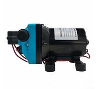 Pompa a membrana DC, pompa dell'acqua DC, pompa a membrana autoadescante da 12V/24V con capacità di funzionamento a secco, a basso rumore, compatibile con acqua pulita, acque reflue, acqua di mare
