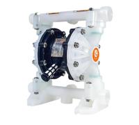 Pompa a membrana pneumatica industriale QBY3-25S Pompa a membrana aria acqua PP resistente agli acidi Per uso fai da te