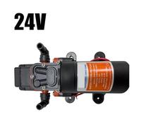 Pompa a membrana, Pompa booster elettrica in miniatura 35PSI DC 12V 24V, pompa autoadescante a membrana doccia solare autolavaggio WC pompaggio RV(DC24)