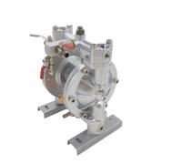 Pompa a membrana, pompa booster for verniciatura a spruzzo, pneumatica resistente agli acidi e alcali, singola A Tenuta Stagna(A-10)