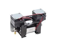 Pompa a membrana, Pompa for vuoto ad alta pressione negativa 12V/220, pompa a diaframma a doppia testa silenziosa for strumenti di bellezza, micro pompa ad aria(12V)