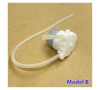 Pompa a Membrana, Pompa peristaltica DC 5V 6V piccola 500 spazzola motore riduttore pompa di dosaggio acqua liquida pompa for laboratorio pompa di campionamento inchiostro(B without cable)