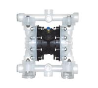 Pompa a membrana, Pompa pneumatica a doppia membrana azionata ad aria compressa in plastica PP for circolazione 'acqua QBY3-25 autoadescante