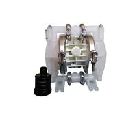 Pompa a Membrana, Pompa pneumatica a doppia membrana azionata ad aria P1 da 0,5 pollici con membrana in gomma