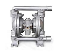 Pompa a membrana, Pompa pneumatica a doppio diaframma, diaframma da 1" 140 l/min 31.5.GM Al Buna-N opzionale for il trattamento e acque chimico industriale(Buna-N diaphragm)
