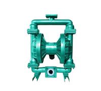 Pompa a membrana, Pompa pneumatica a membrana in fluoroplastica QBK-F chimica resistente alla corrosione for acidi e alcali per uso industriale