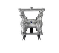 Pompa a membrana, Pompa pneumatica a membrana in lega di alluminio QBY-K10 Pompa pneumatica Pompa for trasporto di liquidi misti Pompa for acque reflue(Ding Qing film)