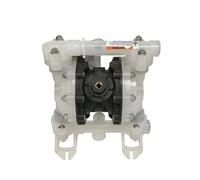 Pompa a membrana, Pompa pneumatica a membrana in plastica PTFE PP da 1/2" BML-15P Pompa a membrana a doppio senso for liquidi BML-15