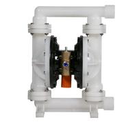 Pompa a membrana, Pompa pneumatica a membrana QBY-25, resistente agli acidi e agli alcali, autoaspirante, aspirazione singola, plastica tecnica, industria chimica, risparmio energetico ed efficienza