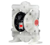 Pompa a membrana, Pompe pneumatiche a membrana doppia azionate ad aria compressa for l'industria chimica da 1 pollice for il pompaggio e acque reflue per uso industriale