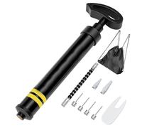 Pompa a Palloncino per Palloncini Sportivi Kit Pompa a Pallone Sport Pompa Calcio e Calcio Pompa di Calcio Multifunzionale Ergonomico Professionale con 4 Aghi