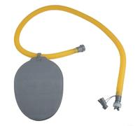 Pompa a pedale compatta per attività all'aperto, ideale per gonfiare materassi da campeggio, barche e tavole da surf (25,4 cm)