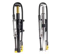Pompa a pedale digitale Lezyne Micro floor Drive HPG Nero