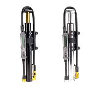 Pompa a pedale digitale Lezyne Micro floor Drive HPG Noir