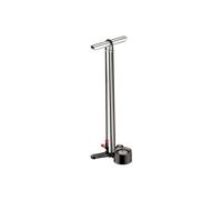 Pompa a pedale Lezyne CNC Floor Drive Argenté
