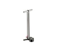Pompa a pedale Lezyne CNC Floor Drive Argenté TU