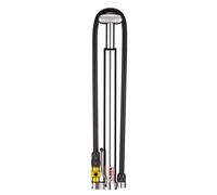 Pompa a pedale Lezyne Micro Floor Drive-HP Argenté