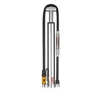 Pompa a pedale Lezyne Micro Floor Drive HVG Argento