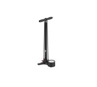 LEZYNE Sport Floor Drive 3.5 - Pompa da pavimento per bicicletta ad alta pressione con manometro analogico da 3,5", pompa ad aria per pneumatici da 220 PSI per bici da strada/da pista - Mandrino ABS-1
