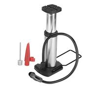 Pompa a pedale per bici portatile, Pompa a pedale per bici da bicicletta Mini ad aria per pneumatici per gonfiatore da pavimento ad alta pressione portatile(Argento)